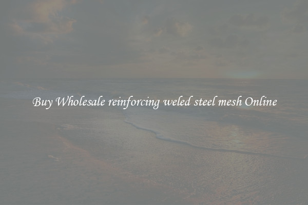 Buy Wholesale reinforcing weled steel mesh Online