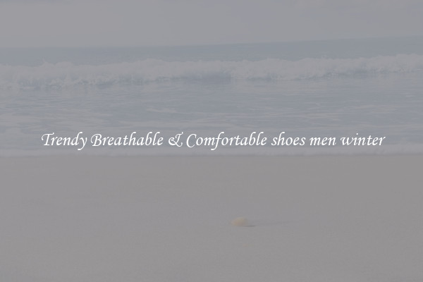 Trendy Breathable & Comfortable shoes men winter