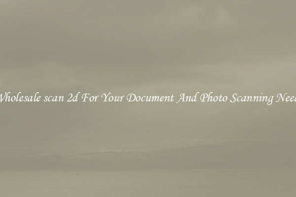 Wholesale scan 2d For Your Document And Photo Scanning Needs