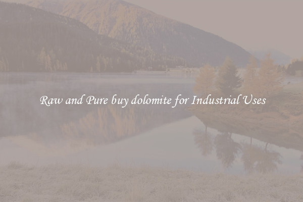 Raw and Pure buy dolomite for Industrial Uses